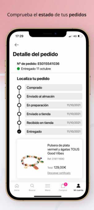Tous lanza su nueva aplicación de compra