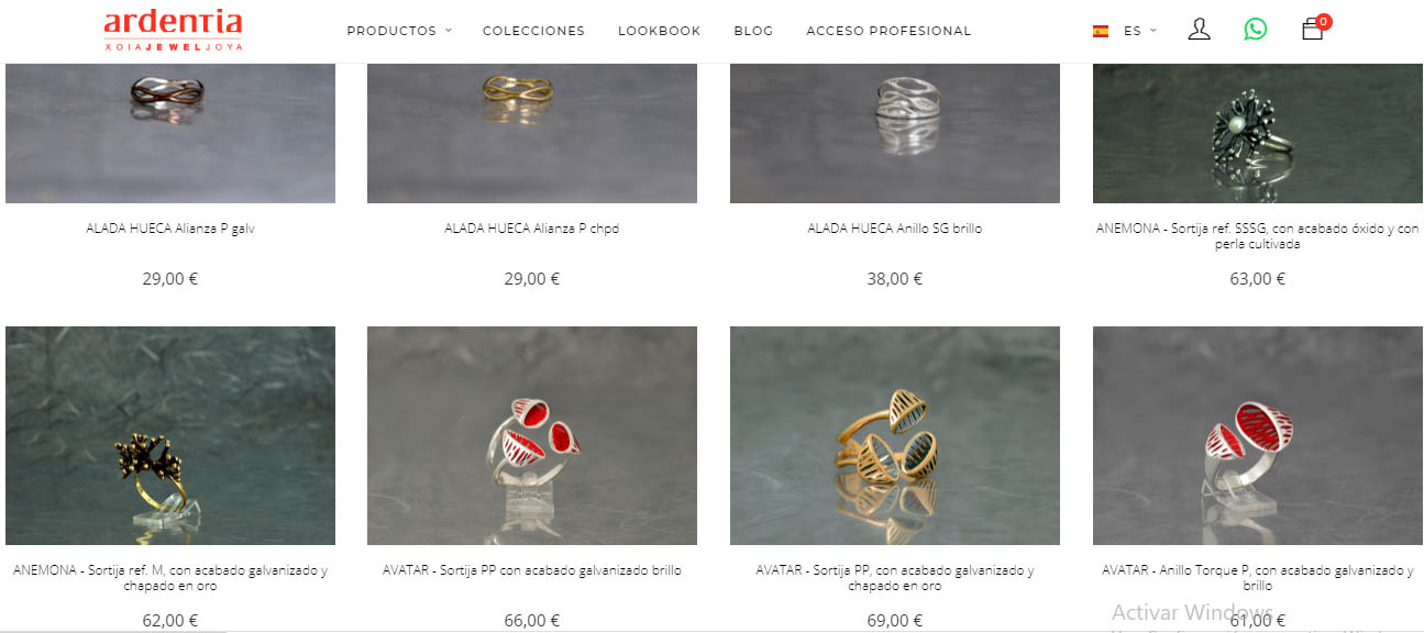 Ardentia reinicia la venta online