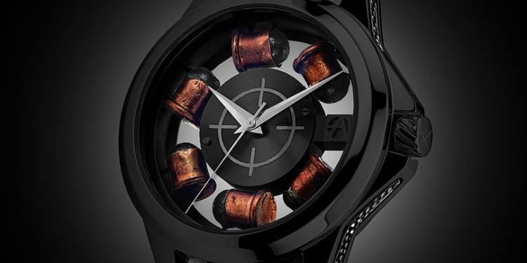 El lado más salvaje de la firma Artya: casquillos de bala en el reloj