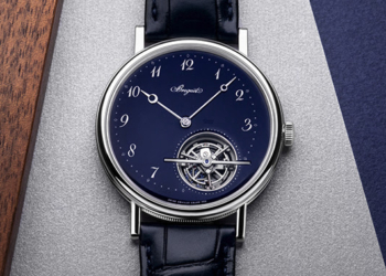 Breguet presenta su primera novedad del 2020: Tourbillon en versión azul