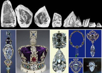 ¿Proceden las joyas de la Corona británica del manto profundo de la Tierra?