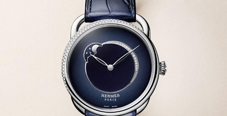 Hermès lanza su nuevo reloj Arceau Petite Lune