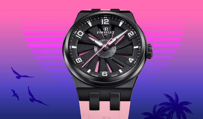 Perrelet lanza Turbine Pink Flamingo