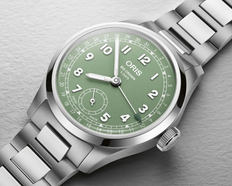 Oris lanza nuevos colores para el Big Crown Pointer Date