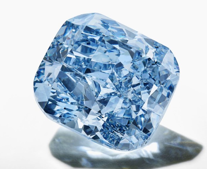 Un diamante azul intenso será subastado