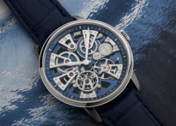 El Nebula 40 Steel, el nuevo reloj de Arnold & Son