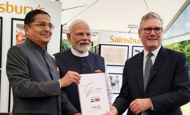 India y Reino Unido firman un acuerdo de libre comercio