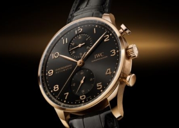 IWC declina su modelo Portugieser en oro y negro