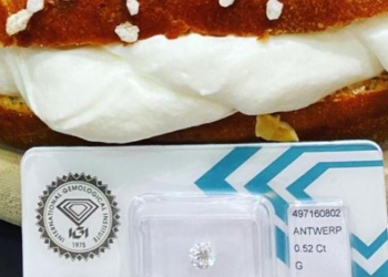 Un diamante de 2.500€ en un Roscón de Reyes