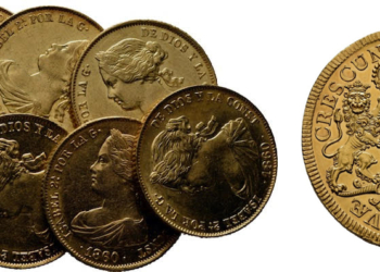 Monedas y billetes históricos, a subasta