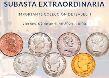 Cayón cierra en abril una subasta de rarísimas monedas del siglo XIX