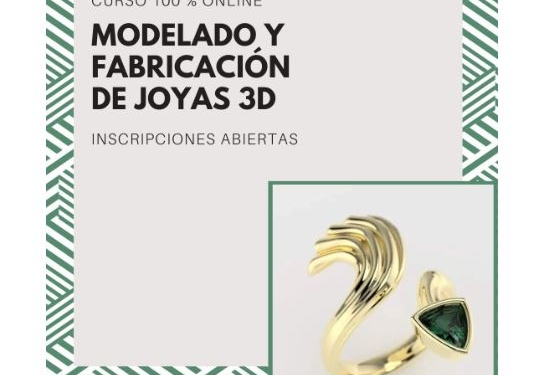 MatrixGold presenta la nueva edición del Curso de modelado y fabricación 3D de Joyas 3D