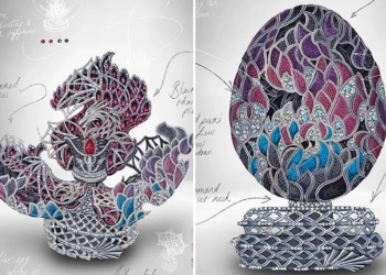 Fabergé diseña un huevo de dragón de 2,2 millones de dólares