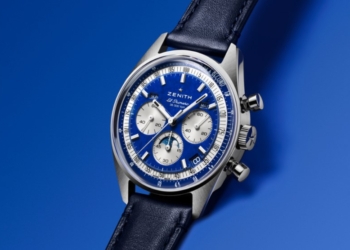 Zenith lanza el Chronomaster Original Triple Calendar Lapis Lazuli