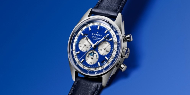 Zenith lanza el Chronomaster Original Triple Calendar Lapis Lazuli