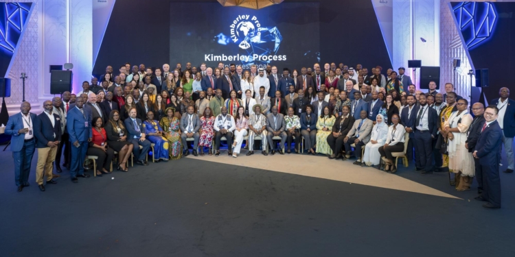 Avance en los diamantes de zonas de conflicto