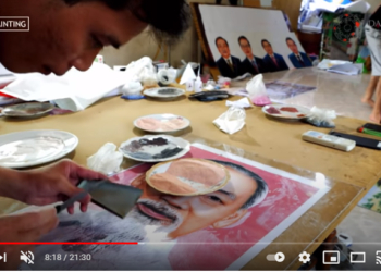 Más allá de las gemas en Tailandia y Vietnam: Gem painting