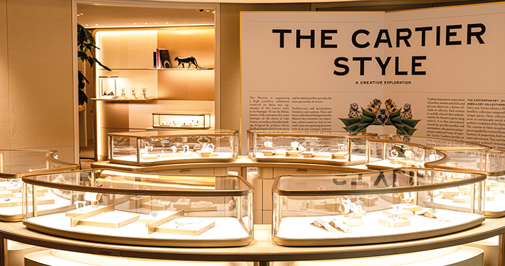 Exposición de alta joyería Cartier en Ginebra