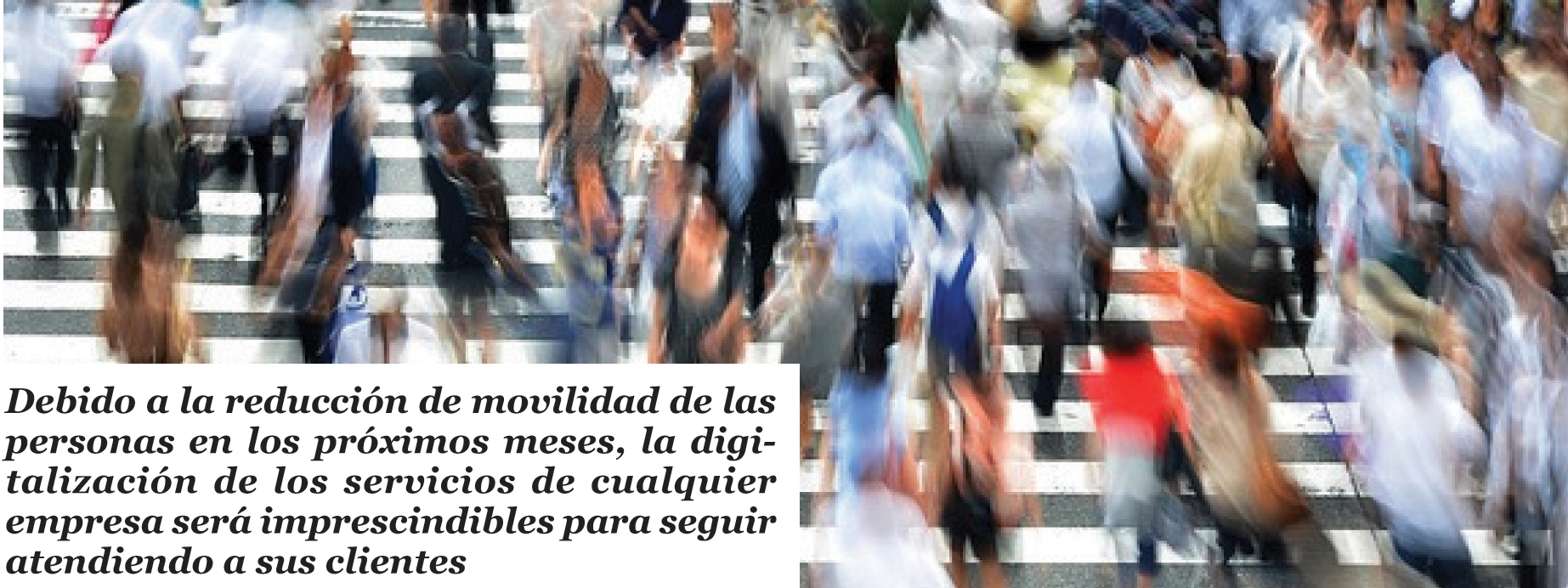 La aceleración de las tendencias