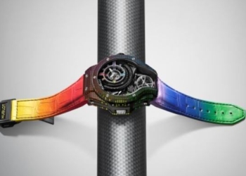 Hublot presenta su creación decorada con motivo Rainbow