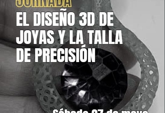 Próximas Jornadas sobre diseño de joyas 3D y talla de precisión de IGE