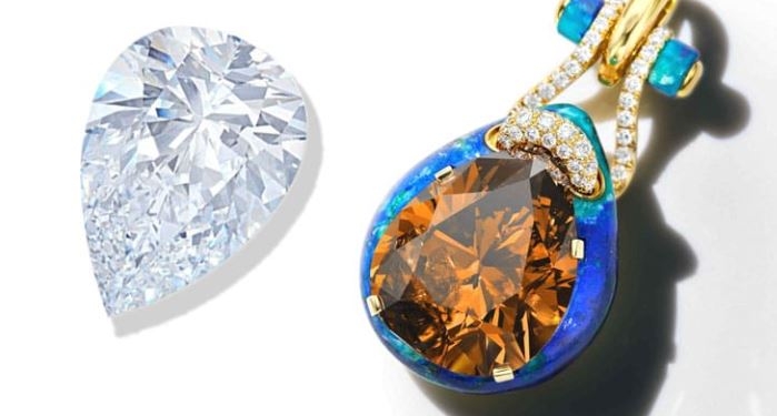 Un diamante en forma de pera por 13 millones de dólares