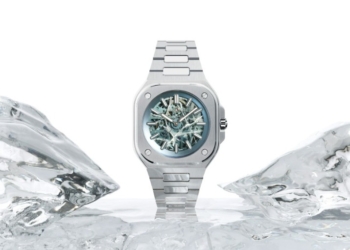 BR-05 Skeleton Arctic Blue se inspira en el Polo Norte