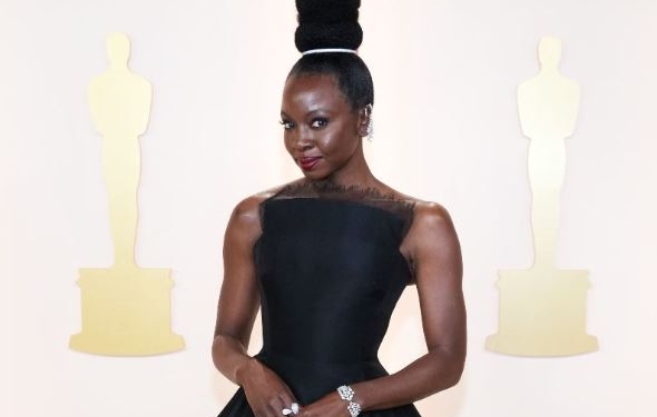 Las joyas que lució Danai Gurira en los Oscars