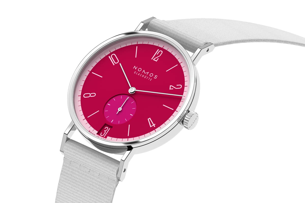 Nomos Glashütte Tangente presenta nuevos colores