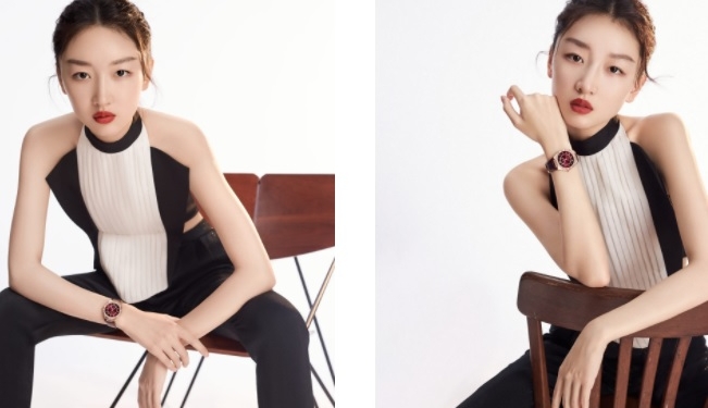 Dongyu Zhou, embajadora de la joyería OMEGA