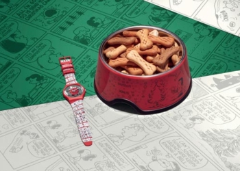 Swatch lanza una edición especial de navidad de Peanuts