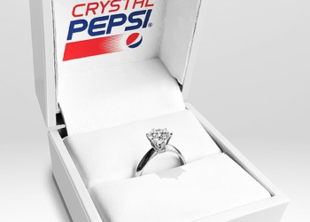 ¿Una Pepsi en un diamante?