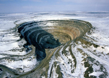 El cambio climático amenaza al 90% de la producción de diamantes rusos