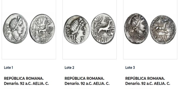 Soler y Llach subastan la colección numismática Scipio
