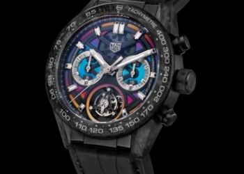 La edición limitada del modelo Tourbillon de TAG Heuer