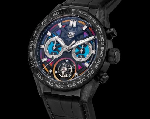 La edición limitada del modelo Tourbillon de TAG Heuer