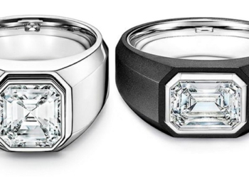 Tiffany&Co lanza por primera vez una línea de anillos de compromiso para hombre