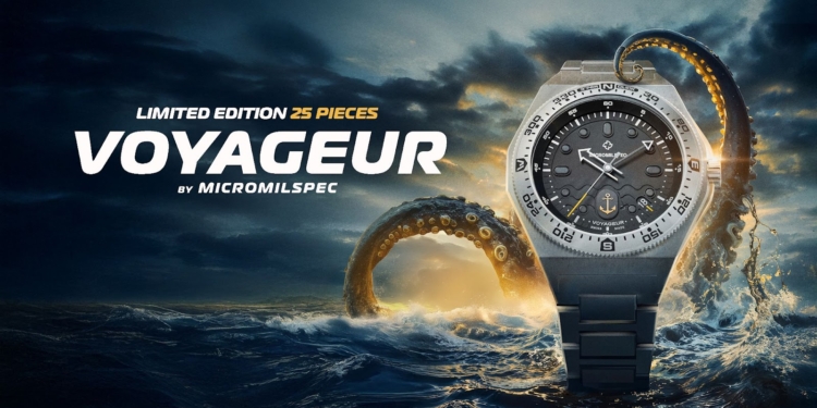 Micromilspec lanza su nuevo modelo de reloj Voyageur