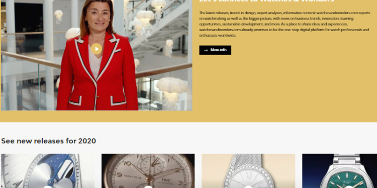 Y las ferias virtuales de relojería eran esto…