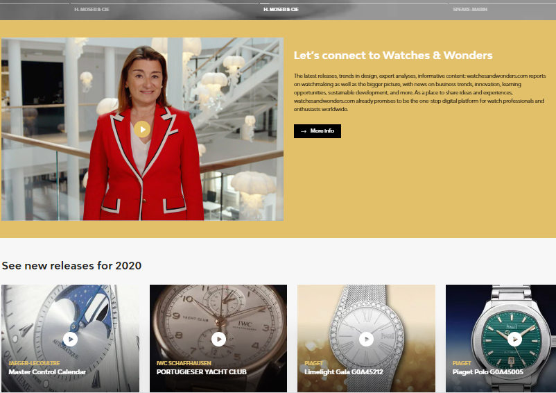 Y las ferias virtuales de relojería eran esto…