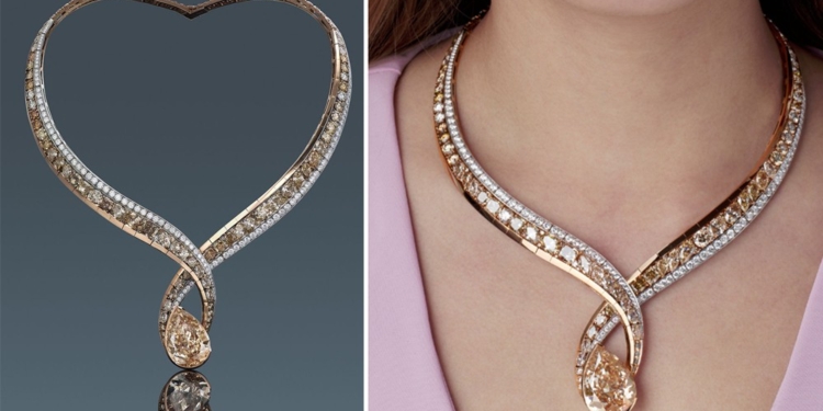 Una subasta solidaria de diamantes rusos y diseño chino